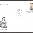 25th Anniversary, Hawaii Statehood, Eastern Polynesian Canoe, RD, First Issue USA