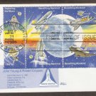 NASA Mission, Columbia Space Shuttle, 1981 Kennedy Space Center, BZ, First Issue USA!