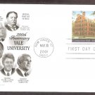 300th Anniversary Yale University, AC Postal Card, First Issue USA