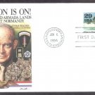 50th Anniversary World War II, 1944 Allies in Normandy D-Day, FW, FDC USA 50th Anniversary World War II, 1944 Allies in Normandy D-Day, FW, FDC USA