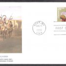 Cheyenne Indian Headdress Native American, FW, First Issue USA FDC