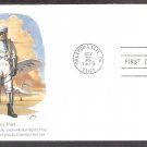 Honoring Aviation Pioneer Wiley Post, Air Mail, B, FW, First Issue USA