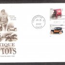 Antique Toys, US Mail Wagon, Steam Locomotive, Taxi Cab, Fire Engine, First Issue USA Antique Toys, US Mail Wagon, Steam Locomotive, Taxi Cab, Fire Engine, First Issue USA