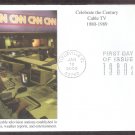 Celebrating the Century, 1980s, Cable TV, Mystic, First Day of Issue USA!