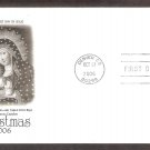 Madonna and Child with Bird by Ignacio Chacón, Christmas Stamp, PCS, 2006 First Issue USA
