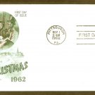 USPS, The First United States Christmas Postage Stamp, Wreath, AC, First Issue USA 1962