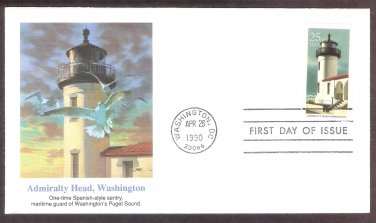 Admiralty Head Lighthouse, Washington, FW, First Issue USA