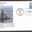 Navy Nuclear Submarine, USS Chicago SSN-721 2000, First Issue USA FDC