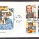 Wizard of Oz, Gone With the Wind, John Wayne,  Gary Cooper, HF, First Issue FDC USA