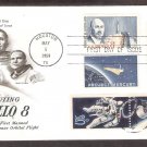 NASA Apollo 8 Space Twins Astronaut, Project Mercury, Robert Goddard Combo First Issue USA