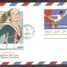 1980 Olympics, Gymnastics, Postal Card, FW, First Issue USA