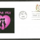 Love in Flowers 1982 Postage Stamp, I Love You!, First Issue USPS USA! Love in Flowers 1982 Postage Stamp, I Love You!, First Issue USPS USA!