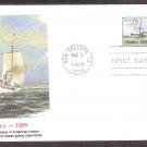American Steamboat, Phoenix, 1809, FW First Issue USA