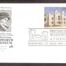 150th Anniversary Wadsworth Atheneum, Hartford, CT, AC Postal Card, First Issue USA 150th Anniversary Wadsworth Atheneum, Hartford, CT, AC Postal Card, First Issue USA