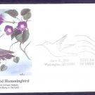 Ruby-throated Hummingbird 1992 First Issue USA!