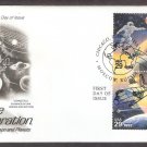 Space, Astronaut, Cosmonaut, NASA Shuttle, Soyuz, Gemini, Spacecraft First Issue, AC, FDC