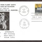 Apollo 11 Space Astronauts, First Man on Moon, NASA 1969, BPESC2, First Issue USA Apollo 11 Space Astronauts, First Man on Moon, NASA 1969, BPESC2, First Issue USA
