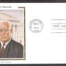 Earl Warren, Chief Justice of the Supreme Court, CS, First Issue USA