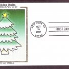 Holiday Knits, Christmas Tree, Christmas Stamp, CS, 2007, First Issue USA