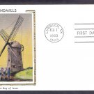 English Windmill, Rhode Island 1790, CS, First Issue USA