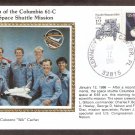 Launch of the Columbia 61-C 24th Space Shuttle Mission, CS, January 12, 1986 USA