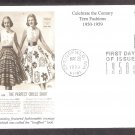 Celebrating the Century, 1950s, Teen Fashions, Saddle Shoes, Mystic, First Day of Issue USA
