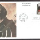 Folk Musician Woody Guthrie, Mystic, First Issue USA