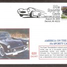 1955 Ford Thunderbird, First Issue, Detroit, Glen, Michigan FDC USA