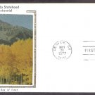 Colorado Statehood Centennial, Columbine Flower and Mountain Peak, CS, First Issue USA