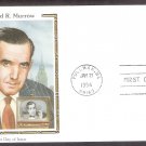 Honoring Edward R. Murrow, Broadcast Journalist, CS, First Issue USA