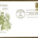 1976 USPS Christmas Stamp, Currier and Ives, Winter Pastime, AM, First Issue USA