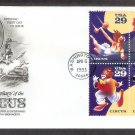 200th Anniversary of the First Circus Performance in America, AC, First Issue USA 200th Anniversary of the First Circus Performance in America, AC, First Issue USA