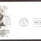 W.E.B. DuBois, Social Activist, NAACP,  Black History, AC, First Day of Issue USA!