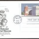 U.S. Holocaust Memorial Museum Washington, DC, Postal Card, AC, First Issue USA