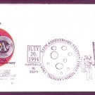 Moon Landing NASA Apollo 11 Space Astronaut First Issue, CC, AL, USA FDC