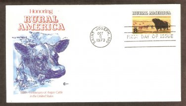 Aberdeen Black Angus, Cattle, Western Beef, CC, First Issue USA