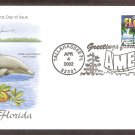 Greetings from America, Florida, First Issue FDC USA