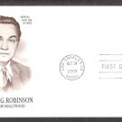 Honoring Actor Hollywood Legend Edward G. Robinson, First Issue USA!