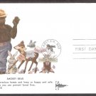 Smokey the Bear, Prevent Forest Fires,  GC, First Issue FDC USA