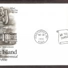 Rhode Island Statehood Bicentennial, AC, First Issue USA