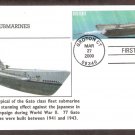U. S. Navy Submarines, Gato Class, First Issue USA