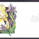 Spring Flowers, Iris, 2005 FW First Issue USA