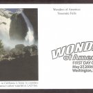 Wonders of America, Yosemite Falls, Yosemite National Park, Mystic, First Issue USA