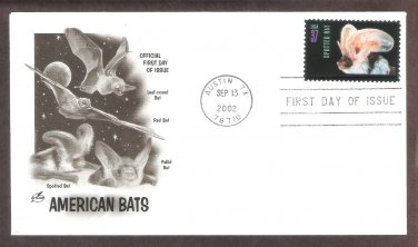 American Bats, Spotted Bat, AC, First Issue USA