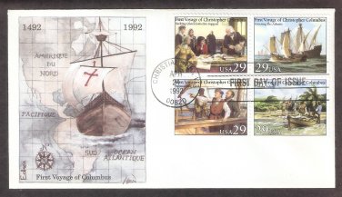 Christopher Columbus Ships, First Voyage, First Issue USA