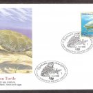 Green Turtle First Issue United Nations Vienna, FW, FDC