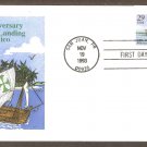 Anniversary Christopher Columbus Landing in Puerto Rico, First Issue USA