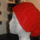Crocheted head scarf