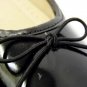 LADIES WOMENS SHINY BLACK MULE SLIP ON OFFICE SHOE SIZE 6 / 39 *NEW*