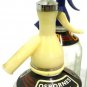 4 BRITVIC SCHWEPPES MACKAY RAWLINGS SODA WATER SIPHON PUMP RETRO 60'S BOTTLES